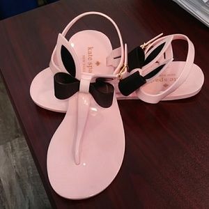 Kate♠Spade New 🗽York jelly thong sandals size 6